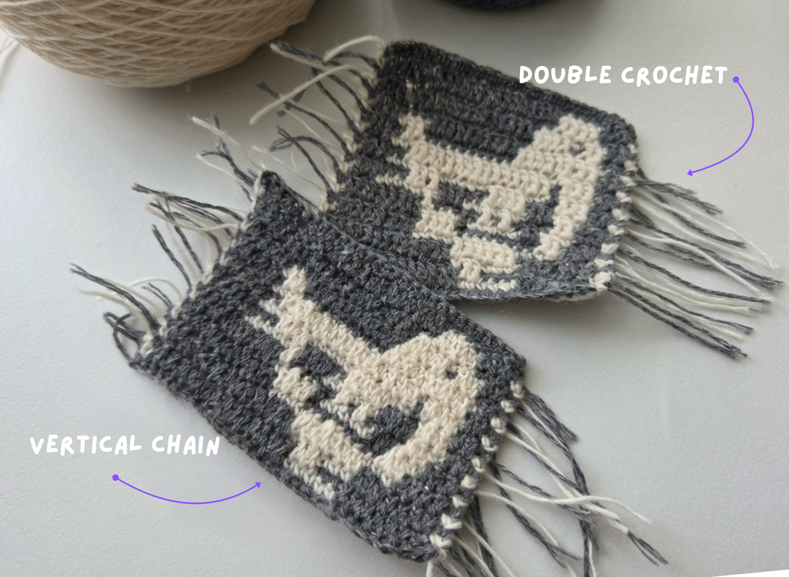 Vertical Chain Mosaic Crochet cover image